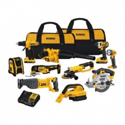 DEWALT DCK1020D2 20V MAX* 10-TOOL COMBO KIT