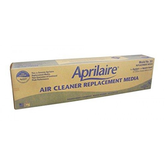 Aprilaire 201 Air Filter for Air Purifier Models, 2200 and 2250, Pack of 8