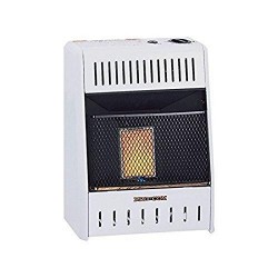 ProCom Heating INC MN060HPA 6,000 BTU Natural  Infrared Wall Heater, White
