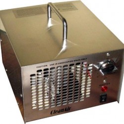 CleanAir Commercial or Industrial Stainless Steel Ozone Generator 7,000 Mg (7g) Air Deodorizer Ionizer, 120 Minute Timer