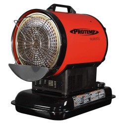 ProTemp PT-80-OFR Radiant Heating 80000 BTU for 2000 Square Feet , Black/Red
