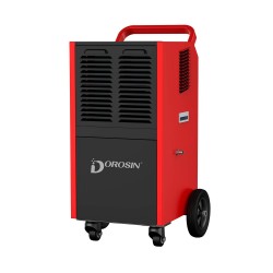 DOROSIN Commercial Dehumidifier, 190 Pint CD090 Portable Industrial Dehumidifier for Basement with Continuous Drain Hose, Large Capacity Auto Defrost Auto Shut Off, for 1600 Sqft Home Warehouse Garage