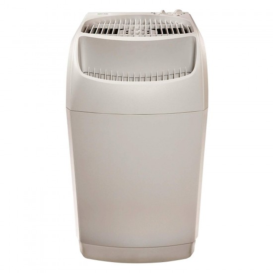 AIRCARE 826000 Space-Saver, White SpaceSaver Evaporative Humidifier for 2300 sq. ft