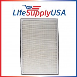 LifeSupplyUSA 4 Pack Aftermarket Replacement HEPA Filter Complete Set Compatible with IQAir Perfect 16 ID-2530 Whole House Air Purifier 5 Ton Model, Part # 202 11 30 03, Size 4