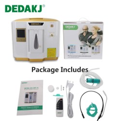 DEDAKJ DDT-1L 110V AC Portable Machines Continuous Humidifier with Handle, 1-6L/min Adjustable 90% High Concentration