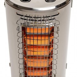 Thermablaster 32,000 BTU Infrared Cabinet Heater One Size Brushed Stainless Steel