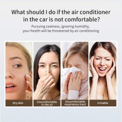 EEEXY Car Aroma Humidifier Bluetooth Car Kit Handsfree Transmitter Air Purifier Support Playback Air Freshener for Car Home, Black