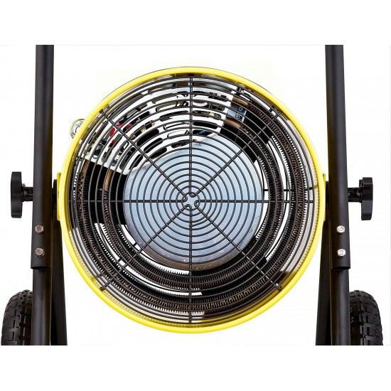 Dr Infrared Heater, DR-PS11024 Salamander Construction 10000-Watt,  Phase, 240-Volt Portable Fan Forced Electric Heater