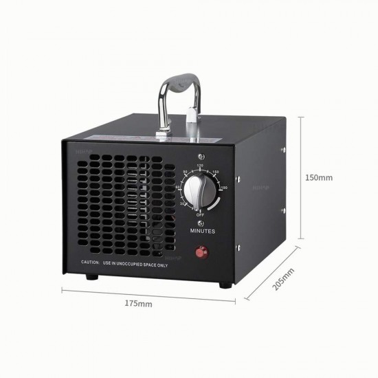 HJJH Air Commercial Ozone Generator, Ozone Generator, Ozone Air Purifier for Odors in Car, and Large Rooms