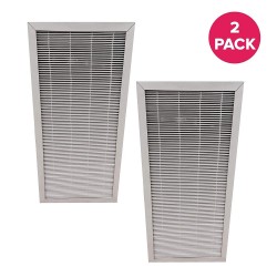 Think Crucial Replacements Air Purifier Filter Compatible with Blueair Part # XF1100T & Models 402,403,410,450,455EB (2 Pack)