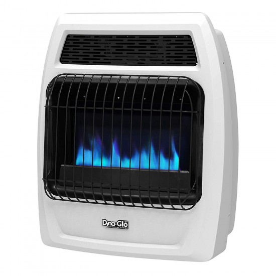 Dyna-Glo BFSS20NGT-2N 20,000 BTU Natural  Blue Flame Thermostatic Vent Free Wall Heater, White