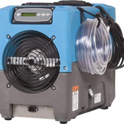 Dri-Eaz Revolution LGR Commercial Dehumidifier with Pump, Industrial, Compact, Crawlspace and Basement Drying, Durable, Portable, Blue, F413, Up to 17 Gallon Water Removal per Day