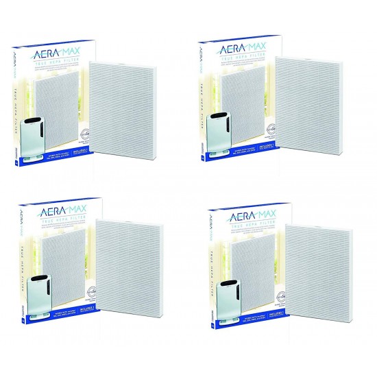 AeraMax 200 Air Purifier True HEPA Authentic Replacement Filter with AeraSafe Antimicrobial Treatment - Sold As 4 Per Pack (9287101)