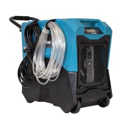 XPOWER XD-75LH Energy Star Certified Commercial LGR Dehumidifier for Basement, Crawlspace, Large Rooms, Work Sites- Water Leaks, Prevent Mold and Mildew- 74 Pints/ 9 Gallons a Day- Blue