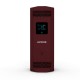 Air Purifier with True True HEPA & Bamboo Fiber & Activated Carbon, Portable Purifiers Filtration with LCD Display, PM Eliminator Cleaner for Allergies, Home, Pets Dander, Smokers, Cooking |Wine Red