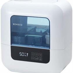 BONECO Warm or Cool Mist Ultrasonic Humidifier U700, (White)