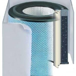 Austin Air HM400 Healthmate Replacement Filter w/Prefilter (Light-Colored) FR400B White
