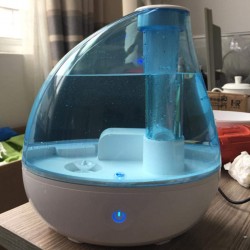 Corgy Air Humidifier Bedroom Living Room Diffuser Mist Maker Fogger with Night Light  Room Humidifiers