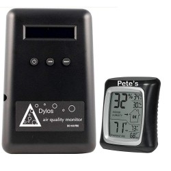 Dylos DC1100 Pro air Quality Monitor with Humidity Monitor (DyloswithHM)