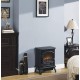 Duraflame DFS-500-0 Thomas Electric Stove with Heater, Black