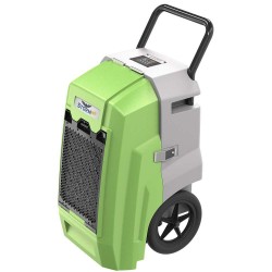 AlorAir Storm Pro Commercial Dehumidifier 180 PPD, LGR Portable Dehumidifier with Pump, cETL Listed, 5 Years Warranty, LCD Display, for Clean-Up, Flood, Moisture (Green)