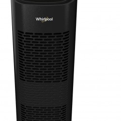 Whirlpool Whispure WPT80B, True HEPA Purifier, Activated Carbon Advanced Anti-Bacteria, Ideal for Allergies, Odors, Pet Dander, Mold, Smoke, Smokers, and Germs, Large, Black