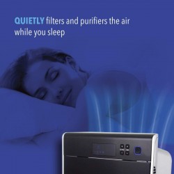 Asept-Air LIFE CELL 2550PP 5-Stage Air Purifier with Washable Prefilter, 2-stage 99.97% TRUE HEPA and 2-stage Carbon filters with 2Lbs of granular activated carbon, for larger spaces up to 2,500ft2