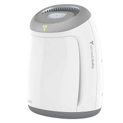 Vornadobaby Purio Nursery Air Purifier with True HEPA Filter, Safety Features, and Soothing Glow, White