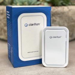 Clarifion - Negative Ion Generator with Highest Output (6 Pack) Filterless Mobile Ionizer & Travel Air Purifier, Plug in, Eliminates: Pollutants, Allergens, Germs, Smoke, Bacteria, Pet Dander & More
