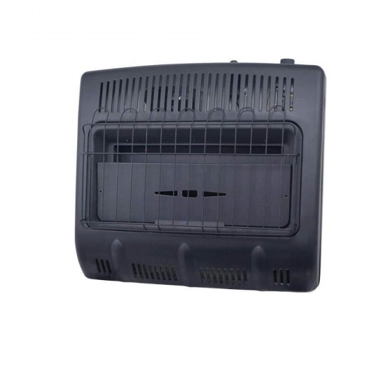 Mr. Heater Vent-Free 30,000 BTU Natural  Garage Heater - Black Multi