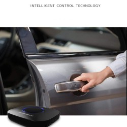 EEEXY Portable Negative Ion Air Purifier Smart Car Air Purifier Freshener Ionizer Oxygen Bar ette Smell Eliminator, White