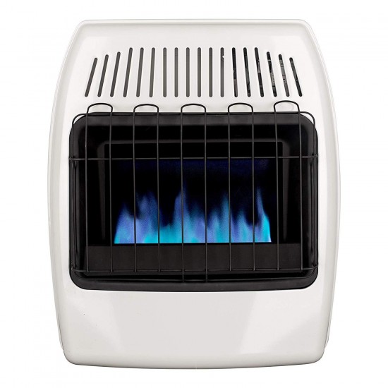 Dyna-Glo 20,000 BTU Natural  Blue Flame Vent Free Wall Heater, White