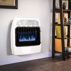 Dyna-Glo 20,000 BTU Natural  Blue Flame Vent Free Wall Heater, White