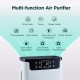 7 in 1 air purifier for home large room with true HEPA filter , Air Cleaner , Smokers, Dust, Pet's hair , Odors, 3-Speed Fan, Smart Air Quality Sensor, Automatic Mode, Sp Mode