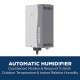 Aprilaire 800 Whole House Steam Humidifier, High Output Humidifier,White,6,200 sq. ft.
