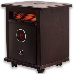 Heat Storm Deluxe Logan w/Bluetooth Speaker Portable Infrared Space Heater