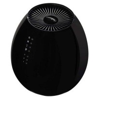 Holmes Egg Air Purifier Black 3 Speed Fan Air Ionizer Vacuum-able Filter Reusable Filter Permanent 99% HEPA-Type Filtration Indoor Air Purified Revitalized
