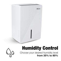 Della 5000 sq. ft. 70 Pint Dehumidifier Humidify Control Energy Star Certified Mini Portable