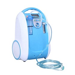 COXTOD Portable 1-5L Ox-ygen Generator O2 Concentrator Home Travel Air Purifier Machine Blue
