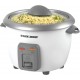 Black & Decker RC3406 3-Cup Dry/6-Cup Rice Cooker and Steamer, White