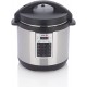 Fagor 670041930 Premium Electric Pressure and Rice Cooker, 6 quart, Silver