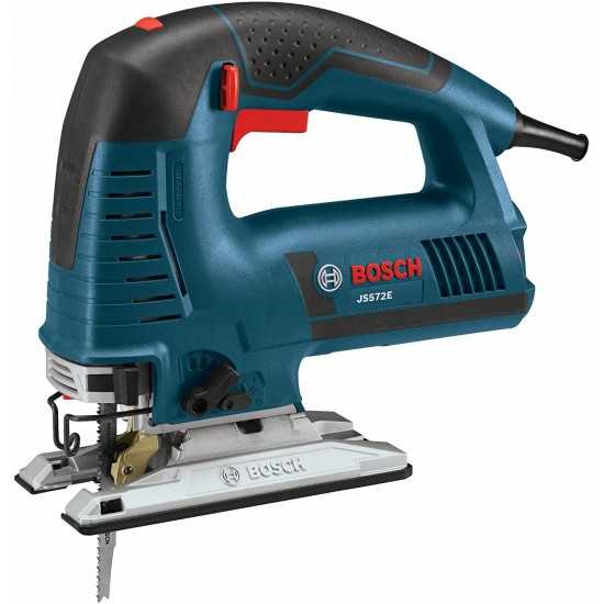 Bosch Power Tools Jigsaw Kit - JS572EK - 7.2 Amp Corded Variable Speed Top-Handle Jig Saw Kit with Assorted Blades and Carrying Case