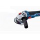 zhangchao 18V GWS18V-10 Model Angle Grinder, Decoration Grinding Tool/High-Power Angle Grinder, Suitable for Metal Cutting/Polishing Materials Power Tools