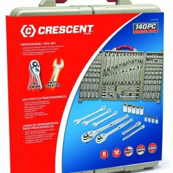 Crescent CTK140CMP Mechanics Tool Set, 140-Piece