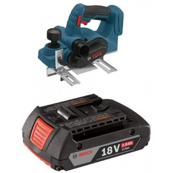 Bosch Bare-Tool PLH181B 18-Volt Lithium-Ion Cordless Planer with 2.0 AH battery