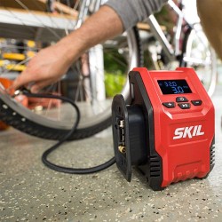 Skil PWR CORE 12 Brushless 6-Tool Combo Kit, Included 4.0Ah Lithium Battery, 2.0Ah Lithium Battery and PWRJump Charger - CB7434-21