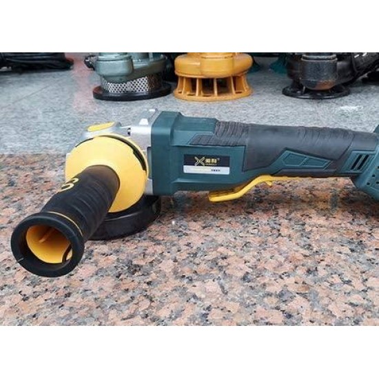 zhangchao Household Grinding Tools, Lithium Battery Angle Grinder/Rechargeable Brushless Grinding and Cutting Hand Wheel, Suitable for Metal Cutting/Polishing