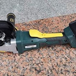 zhangchao Household Grinding Tools, Lithium Battery Angle Grinder/Rechargeable Brushless Grinding and Cutting Hand Wheel, Suitable for Metal Cutting/Polishing