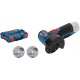 Bosch Angle Grinder Gws 10.8 V EC Drill Solo in L-Boxx Solo without Battery Charger