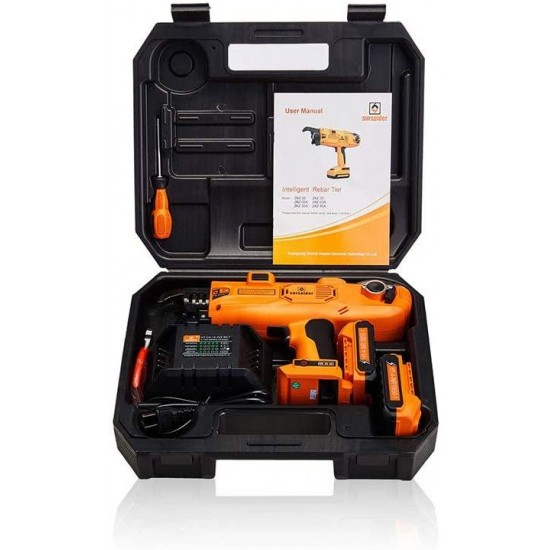 CCTI Suspider Intelligent Rebar Tier 40mm Jaw Automatic Tying Tool. Lithium-Ion Brushless Cordless (2000mAh)(Model: RT-40S)